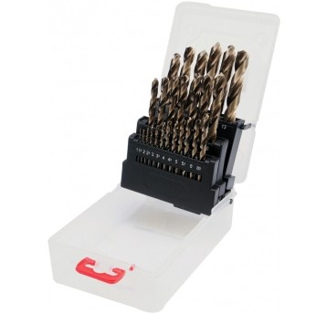 ZESTAW WIERTEŁ DO METALU CO-HSS 25 SZT.