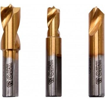 ZESTAW WIERTEŁ DO ZGRZEWÓW PUNKTOWYCH