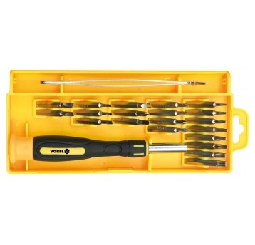 ZESTAW - WKRĘTAK Z KOŃCÓWKAMI, 22SZT