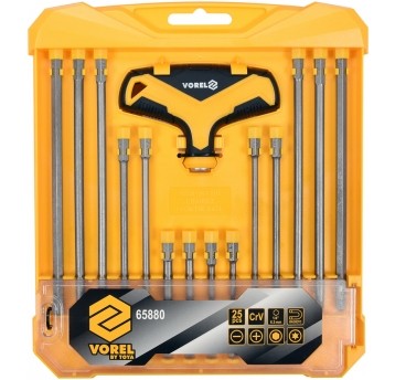 ZESTAW - WKRĘTAK Z KOŃCÓWKAMI, 25SZT