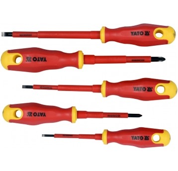 ZESTAW WKRĘTAKÓW IZOLOWANYCH 5SZT