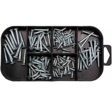 ZESTAW WKRĘTÓW DO DREWNA 192SZT.