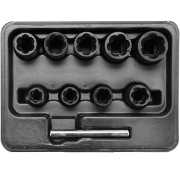 ZESTAW WYKRĘTAKÓW DO ŚRUB 3/8" 10CZ